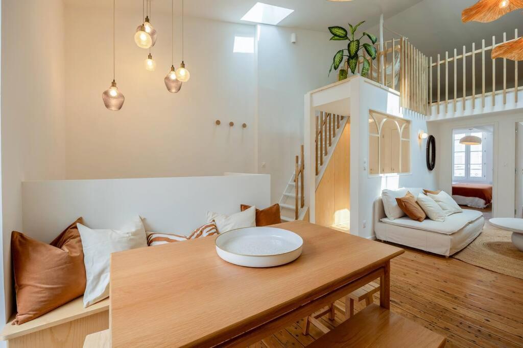 Ღ Mezzanine • T4 Spacieux, Lumineux Et Cosy 拉罗歇尔 外观 照片