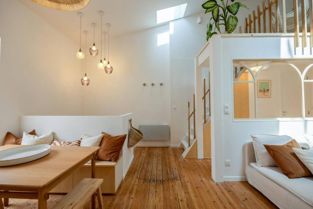 Ღ Mezzanine • T4 Spacieux, Lumineux Et Cosy 拉罗歇尔 外观 照片